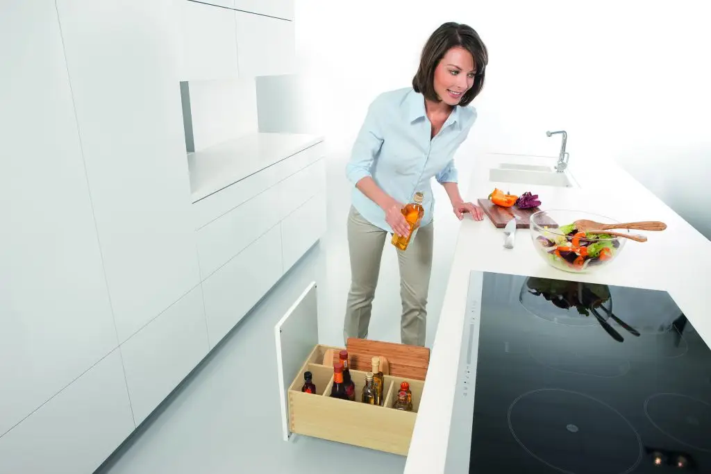 Every Kitchen Can be Divided into 5 Design Zones - Preparations - Art of Drawers Atlanta Georgia Custom Drawer Organization Solutions