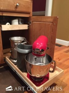 Small Appliance Cabinet - Art of Drawers